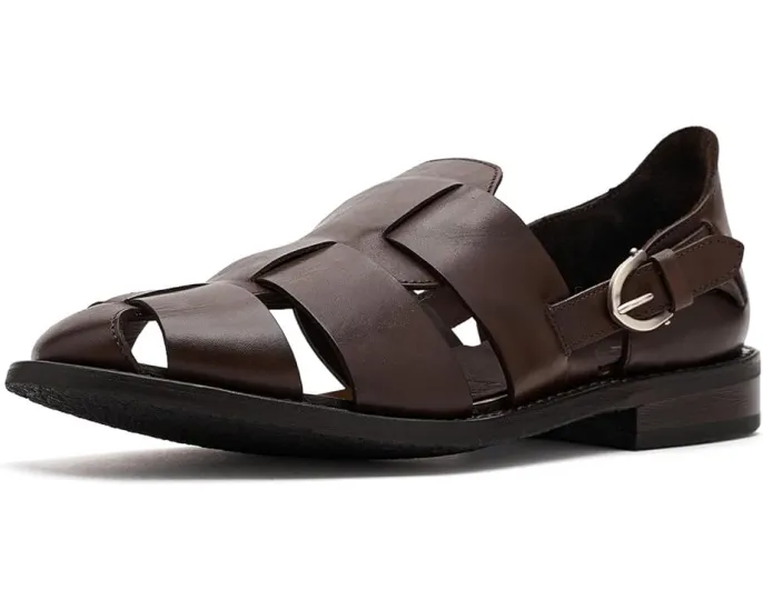 Сандалии Ravello Strappy из кожи Vachetta с регулируемой пряжкой