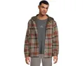Рубашка Prana Asgard Hooded Flannel с капюшоном и накладными карманами