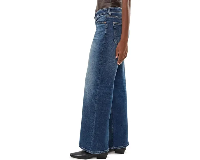 AG Jeans Saige джинсы широкие с завышенной талией