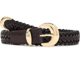 Кожаный ремень Madewell Lucie с плетеным дизайном