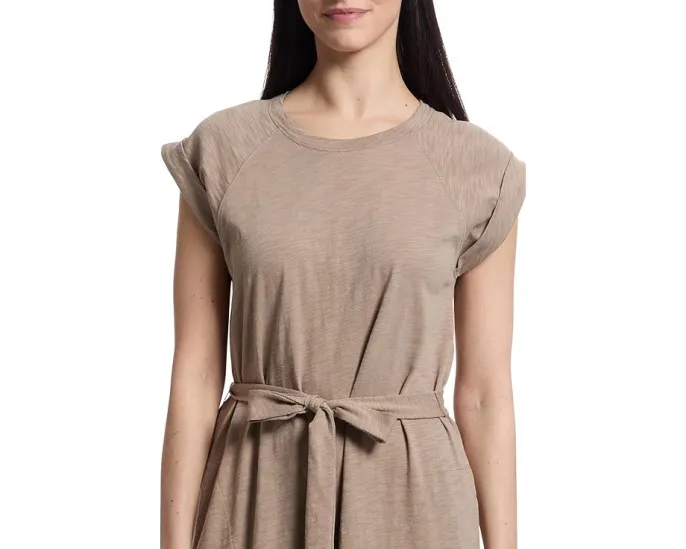 Макси-платье Lilla P Saddle Sleeve с боковыми разрезами и карманами