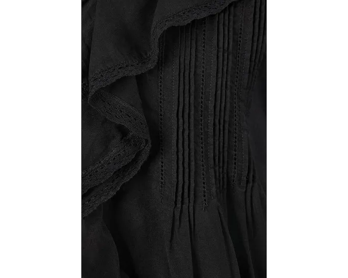 Madewell платье Kelly с защипами и оборками