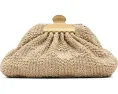Маленький клатч Marc Jacobs The Summer Woven Glam с плетением и зажимом