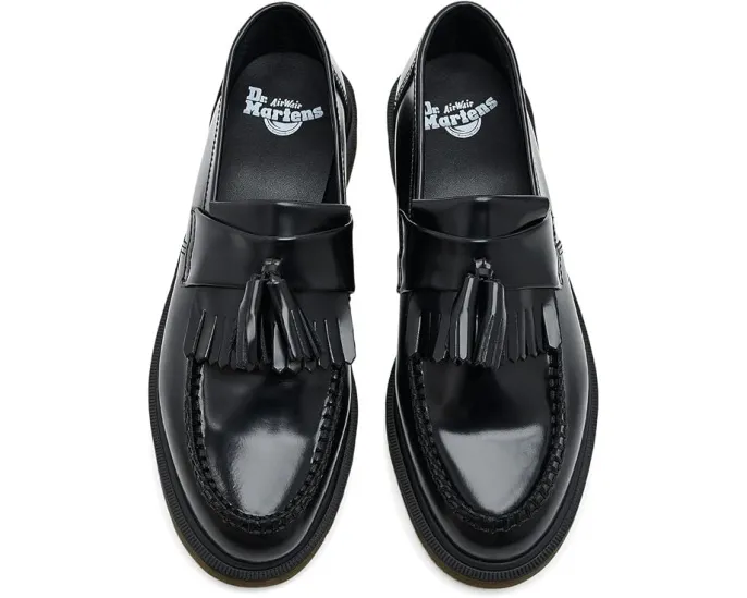 Мокасины Dr. Martens Adrian из гладкой кожи с кисточками и подошвой Goodyear