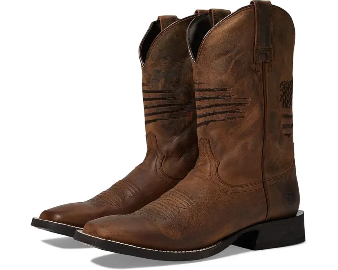 Ariat Circuit Patriot сапоги с флагом США