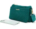 Сумка через плечо Baggallini Perry Woven из плетеного твила