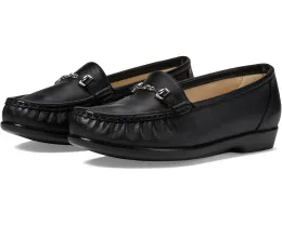 Мокасины SAS Metro Comfort Bit с металлической пряжкой и мягкой стелькой