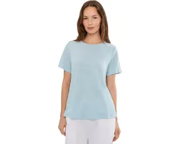 Футболка Eileen Fisher с круглым вырезом из органического льняного джерси