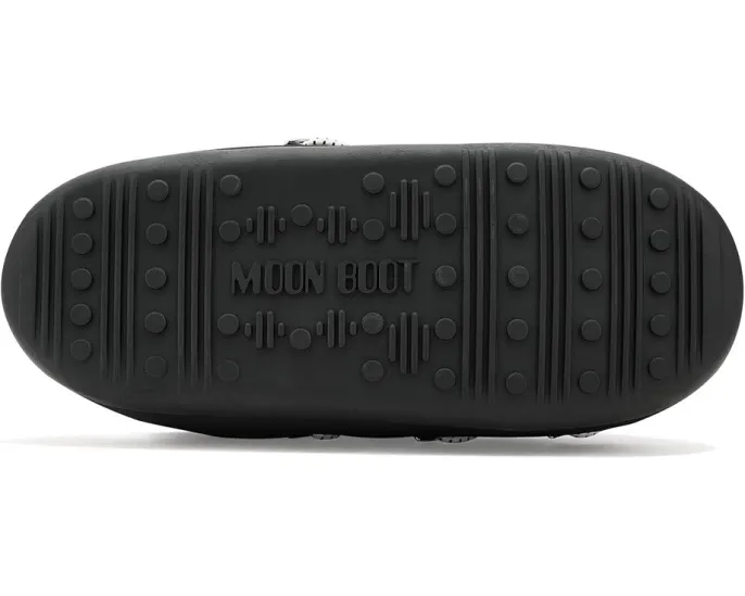 MOON BOOT Soft Slipper мягкие тапочки с гладкой кожей и удобной стелькой