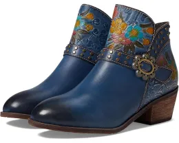 Ботинки Daintylady от L'Artiste by Spring Step в ковбойском стиле с цветочным тиснением