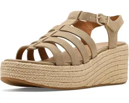 FitFlop Сандалии Platfforms Espadr. из замши в стиле рыболова