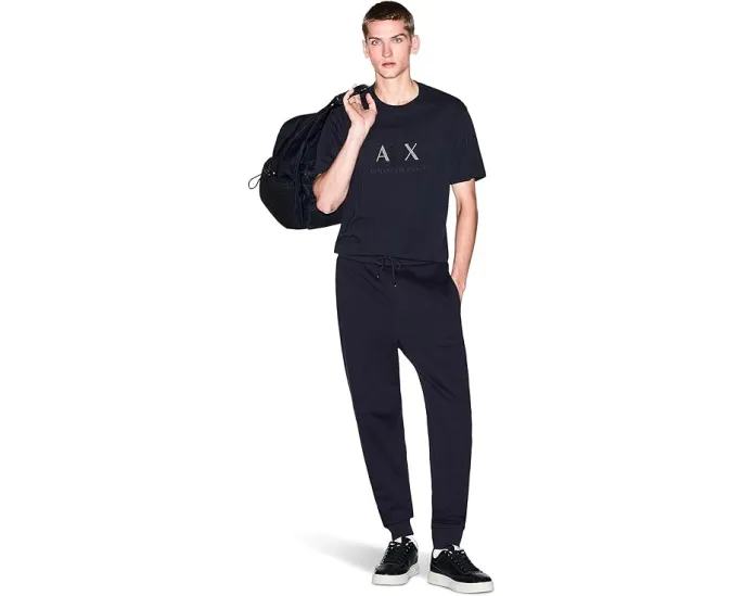 Футболка Armani Exchange с тональным логотипом Box