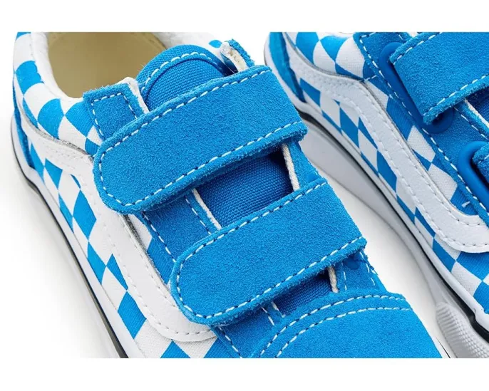 Детские кроссовки Vans Old Skool V на липучках