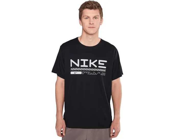 Футболка Nike Winter Miler с коротким рукавом и светоотражающими принтами