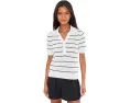 Поло Varley Wren Knit Polo из легкого трикотажа