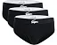 3 пары трусов Lacoste из стрейч-джерси с эластичным поясом