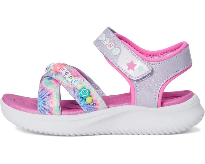 Детские сандалии Skechers Swifters с тематикой трактора и съемным ремешком