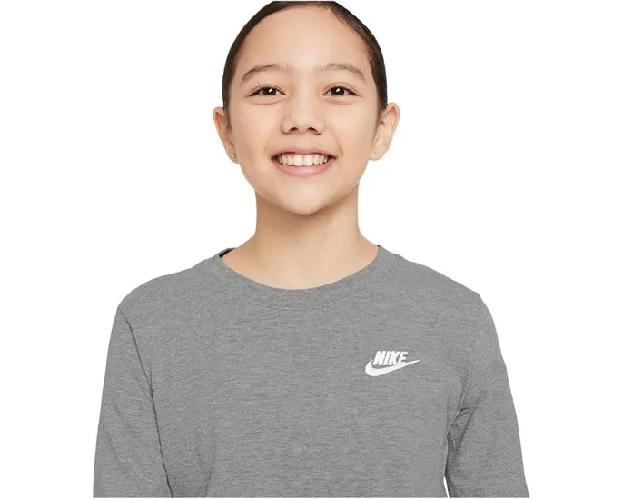 Детская футболка Nike Kids с длинным рукавом из мягкого хлопка