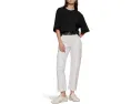 Брюки Sanctuary Rebel Straight Crop из стретч-твила с карманами