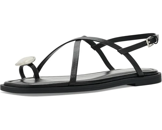 Босоножки Remi Flat Sandals от rag & bone с украшением из страз на ремешке
