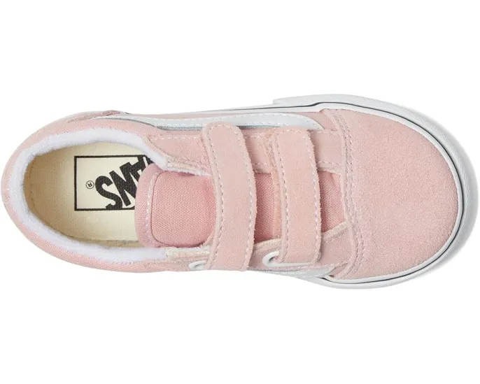 Vans Kids Old Skool V детские кеды с двойной застежкой на липучках