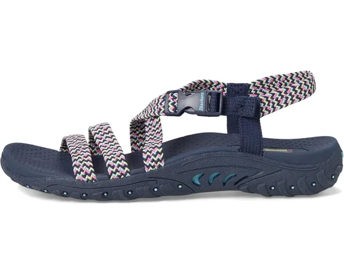 Трекинговые сандалии Skechers Reggae Adore You с быстрой застежкой и подошвой Reggae