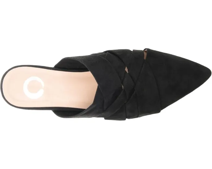 Мюли Kalida с острым носком и перекрещивающимся дизайном от Journee Collection