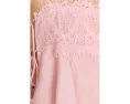 Шелковый ками Free People Sweet Love с завязками и кружевом