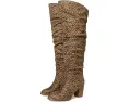 Journee Collection сапоги Kaison с плиссировкой и высоким голенищем