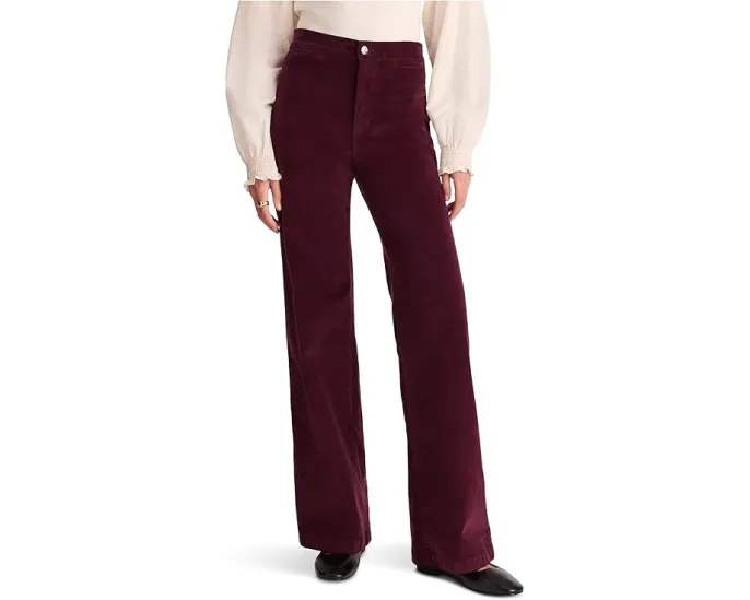 Брюки Madewell The Wide Leg In Cord из вельвета с высокой посадкой