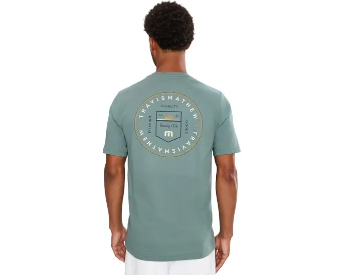 Клубная футболка Club Charm Tee TravisMathew из 100% хлопка
