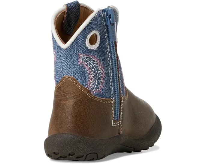 Сапоги Cowbabies Willow с джинсовым голенищем и перьевым швом