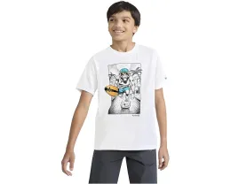 Футболка Hurley Kids Beach Monkey с короткими рукавами и веселым принтом