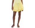 Мини-юбка Lady Tulip от Free People с кружевной отделкой и вышивкой