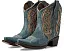 Сапоги Corral L6089 до щиколотки с вышивкой и кубинским каблуком