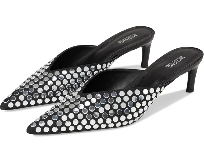 MICHAEL Michael Kors мюли Kasia Mule Pump с металлическим мыском и каблуком-рюмочкой