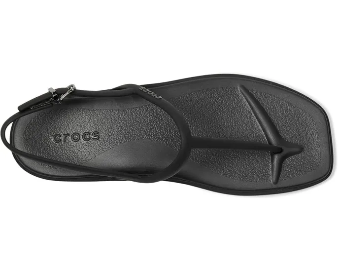 Шлепанцы Crocs Miami Thong Sandal с квадратным носком и гибким верхом