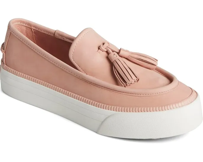 Кроссовки-платформы Sperry Sea Sailor с кисточкой и стелькой в клетку