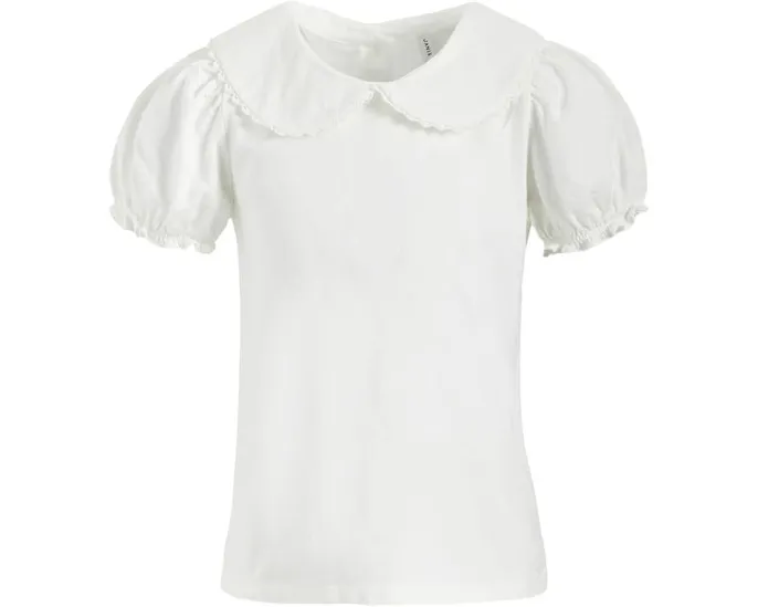 Блузка для девочек с рукавами-фонариками и кружевом Janie and Jack