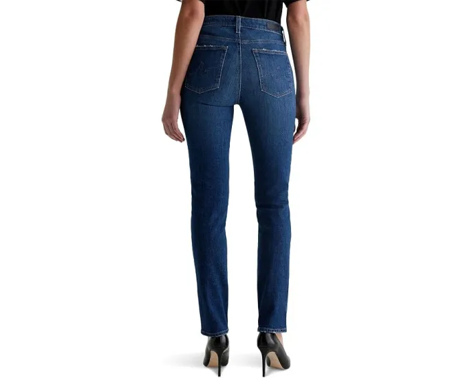 Джинсы AG Jeans Mari Slim Straight с завышенной талией