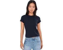 Футболка Lilla P Vintage Little Tee из состаренного слаба укороченного кроя