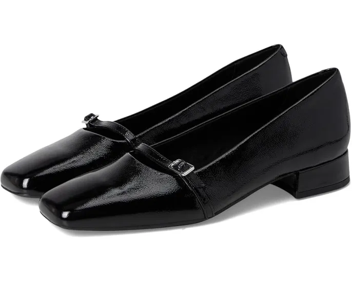 Балетки Vagabond Shoemakers Debbi Patent на блок-каблуке с квадратным носком