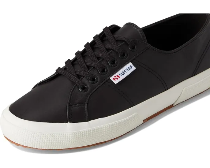Кроссовки Superga 2750 Nappa из натуральной кожи с круглым носком