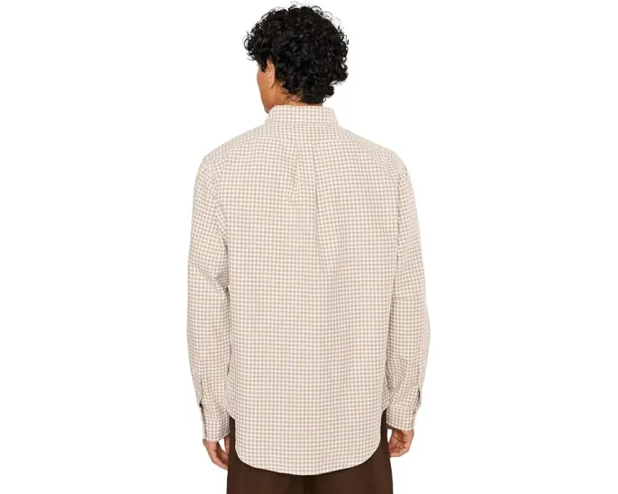 Клетчатая рубашка поло Polo Ralph Lauren Classic Fit Gingham Oxford Shirt