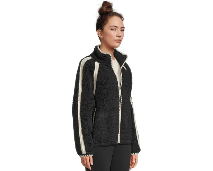 Вязаная куртка UGG Nikia Crochet из плюша Uggfluff с отделкой