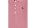 Платье-поло с плиссированной сеткой и стрейчем Polo Ralph Lauren для детей