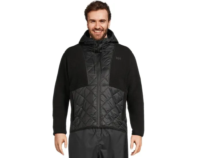 Гибридная куртка Helly Hansen Stowe Hooded Hybrid Jacket с утеплителем и флисовыми вставками
