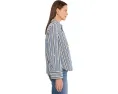 Y-образная рубашка Madewell в полоску добби