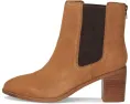 Ботильоны Journee Collection Tazlyn из натуральной кожи на устойчивом каблуке
