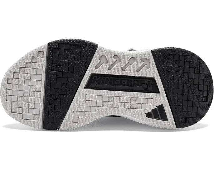 Adidas кроссовки Minecraft Pro для детей с розовым верхом из резины